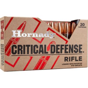 Hornady Critical Defense Rifle Ammo 223 Rem. 55 Gr. Ftx 20 Rd.