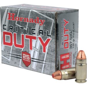 Hornady Critical Duty Handgun Ammo 357 Sig 135 Gr. Flexlock 25 Rd.
