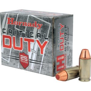 Hornady Critical Duty Handgun Ammo 45acp +p 220gr. Flexlock 25 Rd.