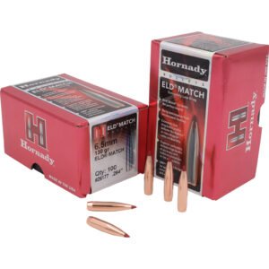 Hornady Eld Match Bullets 6.5mm .264 130 Gr. Eld Match 100 Box