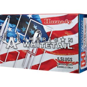 Hornady American Whitetail Shotgun Ammo 12 Ga. 2.75 In. 1 Oz. Rifled Slug 5 Pk.