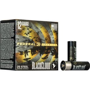 Federal Premium Black Cloud Waterfowl Shotgun Ammo 12 Ga. 3 In. 1 1-4 Oz. 1 Shot 25 Rd.