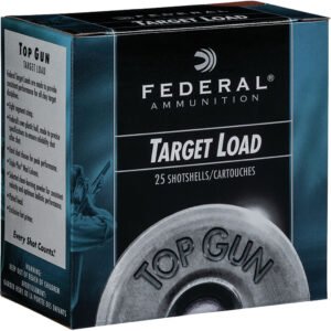 Federal Top Gun Shotgun Ammo 12 Ga. 2.75 In. 3 Dr. 1 1-8 Oz. 8 Shot 100 Rd.