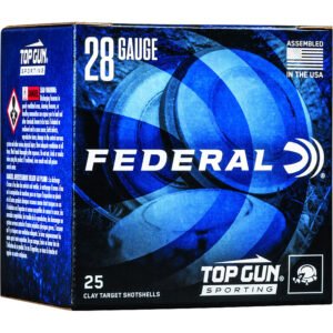 Federal Top Gun Sporting Shotgun Ammo 28 Ga. 2.75 In. 1330 Fps 3-4 Oz. 8 Shot 25 Rd.