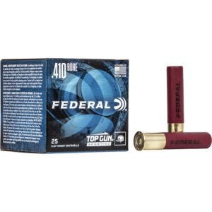 Federal Top Gun Sporting Shotgun Ammo 410 Ga. 2.5 In. 1330 Fps 1-2 Oz. 8 Shot 25 Rd.