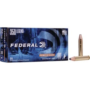 Federal Power-shok Rifle Ammo 350 Legend 180 Gr. Sp 20 Rd.