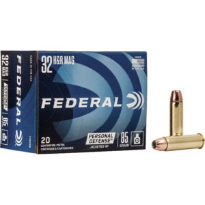 Federal Premium Personal Defense Handgun Ammo 32 H&r Mag. 85 Gr. Jhp 20 Rd.