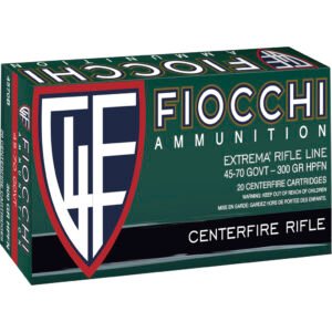Fiocchi Field Dynamics Centerfire Rifle Ammo 45-70 Govt. 300 Gr. Hpfn 20 Rd.