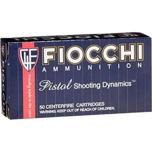 Fiocchi Training Dynamics Centerfire Handgun Ammo 30 Luger 93 Gr. Fmj 50 Rd.