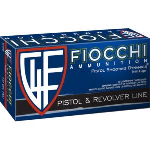 Fiocchi Training Dynamics Centerfire Handgun Ammo 9mm 147 Gr. Fmj 50 Rd.