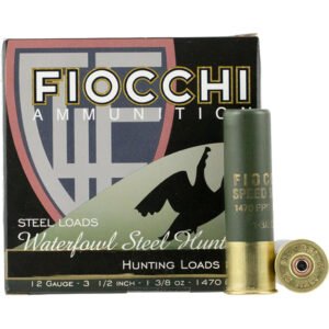 Fiocchi Speed Steel Shotgun Loads 12 Ga. 3.5 In. 1 3-8 Oz. 1 Shot 25 Rd.