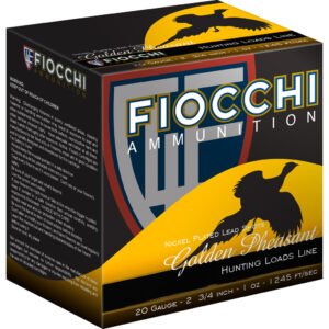 Fiocchi Golden Pheasant Shotgun Loads 20 Ga. 2.75 In. 1 Oz. 6 Shot 25 Rd.