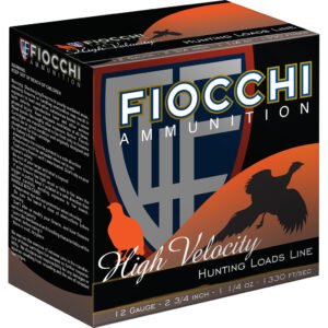 Fiocchi High Velocity Hunting Loads 12 Ga. 2.75 In. 1 1-4 Oz. 8 Shot 25 Rd.