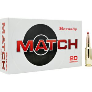 Hornady Match Rifle Ammo 6mm Arc 108 Gr. Eld 20 Rd.