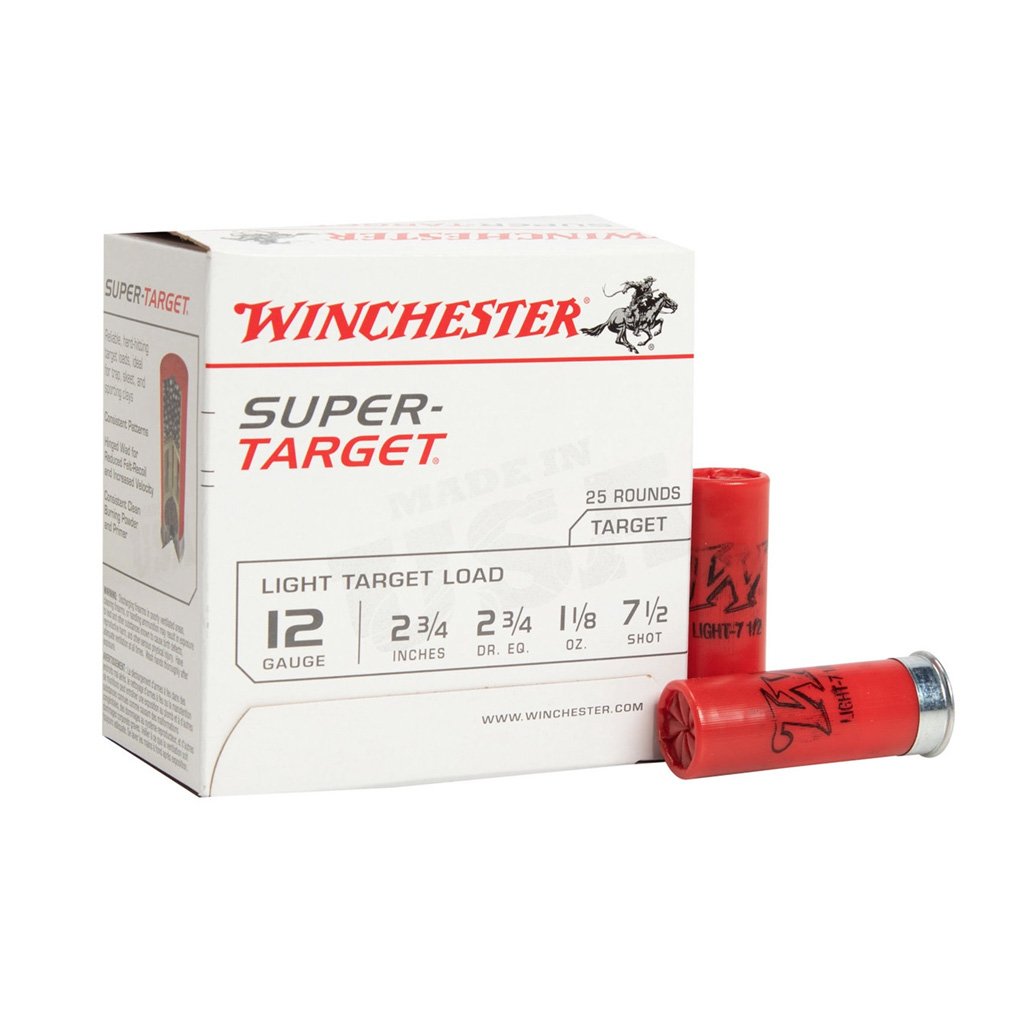 Winchester Usa Super Target Load 12 Ga. 2.75 In. 1 Oz. 7.5 Shot 25 Rd.
