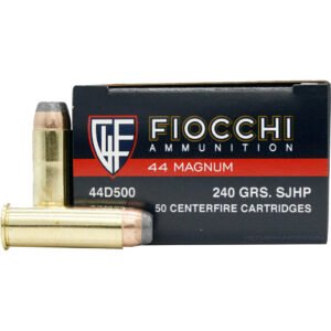 Fiocchi Defense Dynamics Centerfire Handgun Ammo 44 Mag. 240 Gr. Jhp 50 Rd.