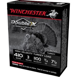 Winchester Double X Diamond Grade Turkey Load 410 Ga. 3 In. 3-4 Oz. 7.5 Shot 10 Rd.