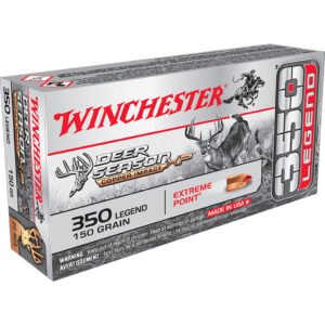 Winchester Copper Impact Rifle Ammo 350 Legend 150 Gr. Copper Exteme Point 20 Rd.