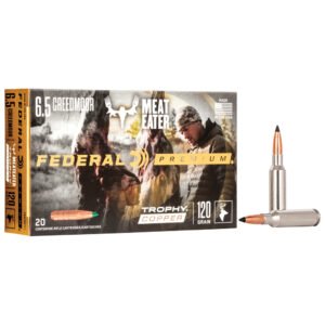 Federal Premium Rifle Ammo 6.5 Prc 120 Gr. Trophy Copper 20 Rd.