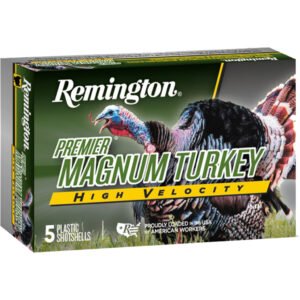 Remington Premier High Velocity Magnum Turkey Load 12 Ga. 3 In. 1 3-4 Oz. 5 Shot 5 Rd.