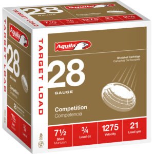Aguila High Velocity Shotgun Game Load 28 Ga. 2.75 In. 3-4 Oz. 7.5 Shot 25 Rd.
