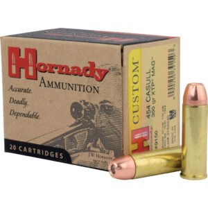 Hornady Custom Pistol Ammo 454 Casull 300 Gr. Xtp Mag 20 Rd.