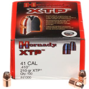 Hornady Traditional Pistol Bullets 41 Cal. .410 210 Gr. Xtp 100 Box