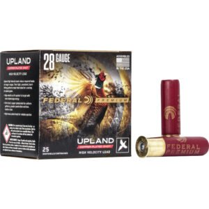Federal Premium Upland Wing-shok Ammo 28 Ga. 2.75 In. 3-4 Oz. 7.5 Shot 25 Rd.
