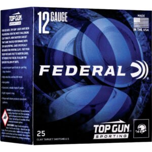 Federal Top Gun Shotgun Ammo 12 Ga. 2.75 In. 1 Oz 1300 Fps 8 Shot 25 Rd.