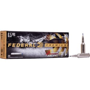 Federal Premium Rifle Ammo 6.5 Prc 130 Gr. Terminal Ascent 20 Rd.