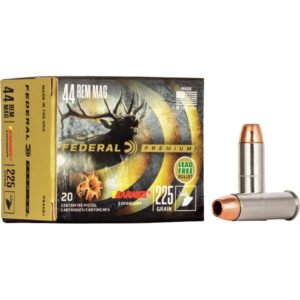 Federal Premium Pistol Ammo 44 Rem. 225 Gr. Barnes Expander 20 Rd.