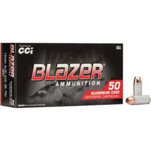 Cci Blazer Pistol Ammo 10mm 200 Gr. Fmj 50 Rd.