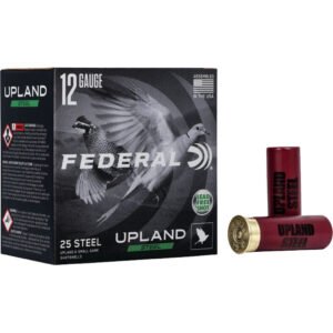 Federal Upland Steel Shotgun Ammo 12 Ga. 2.75 In. 1 1-8 Oz. 6 Shot 25 Rd.