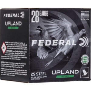 Federal Upland Steel Shotgun Ammo 28 Ga. 2.75 In. 5-8 Oz. 6 Shot 25 Rd.