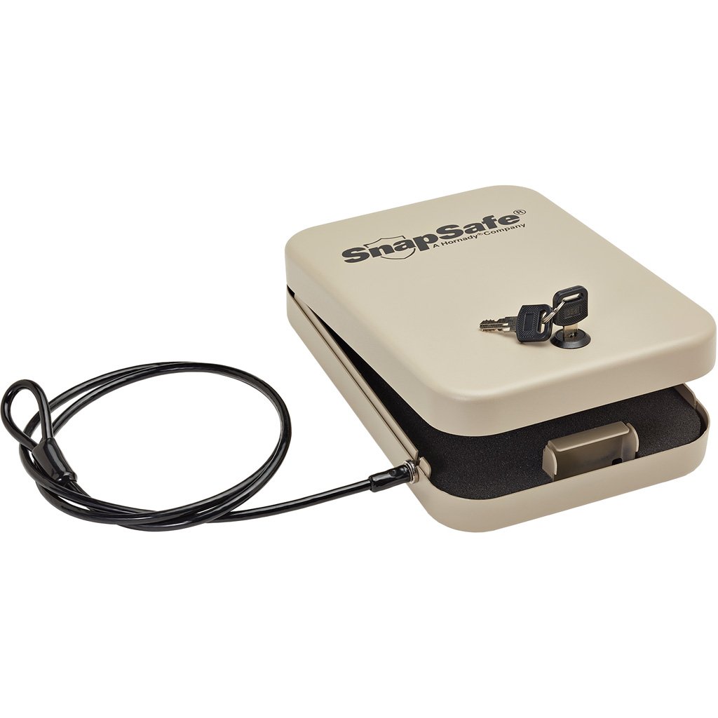 Hornady Snapsafe Lock Box Xl Grey With Key Lock - Image 2