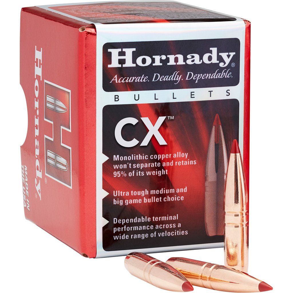 Hornady Cx Bullets 6.8mm-270 Cal. .277 100 Gr. Cx
