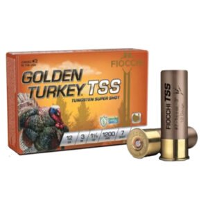 Fiocchi Golden Turkey Tss Shotgun Ammo 12 Ga. 3 In. 1 5-8 Oz. 7 Shot 5 Rd.