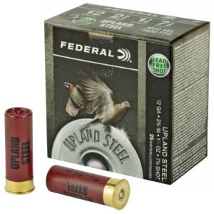 Federal Upland Steel Paper Wad Shotgun Ammo 12 Ga. 2.75 In. 1 Oz. 1330 Fps 7.5 Shot 25 Rd.