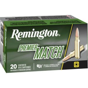 Remington Premier Match Rifle Ammo 224 Valkyrie 90 Gr. Matchking Bthp 20 Rd.