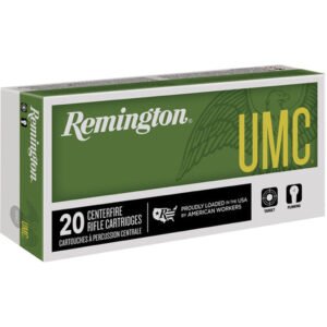 Remington Umc Centerfire Rifle Ammo 300 Aac Blackout 150 Gr. Fmj 20 Rd.