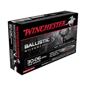 Winchester Ballistic Silvertip Rifle Ammo 30-06 Sprg. 180 Gr. Ballistic Silvertip 20 Rd.
