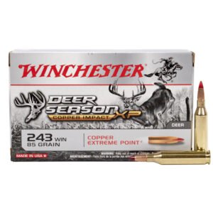 Winchester Copper Impact Rifle Ammo 243 Win. 85 Gr. Copper Impact Lf 20 Rd.
