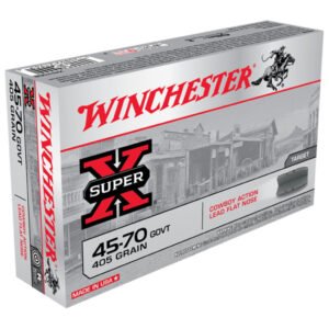 Winchester Super-x Rifle Ammo 45-70 Govt. 405 Gr. Cowboy Lfn 20 Rd.