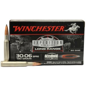 Winchester Expedition Big Game Long Range Ammo 30-06 Sprg. 190 Gr. Accubond Lr 20 Rd.