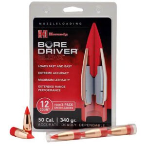 Hornady Bore Driver Muzzleloader Bullet 50 Cal. Ram Rod End Eld-x Profile