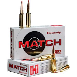 Hornady Match Rifle Ammo 6mm Gt 109 Gr. Eld Match 20 Rd.