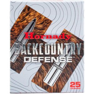 Hornady Back Country Defense Pistol Ammo 9mm +p 138 Gr. Dgh 25 Rd.
