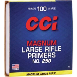 Cci Rifle Primers 250 Magnum Large 1000 Ct. Haz