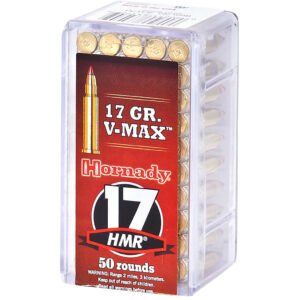 Hornady Varmint Express Rimfire Ammo 17 Hmr 17 Gr. V-max 50 Rd.