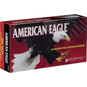 Federal American Eagles Pistol Ammo 380 Acp 95 Gr. Fmj 50 Rd.
